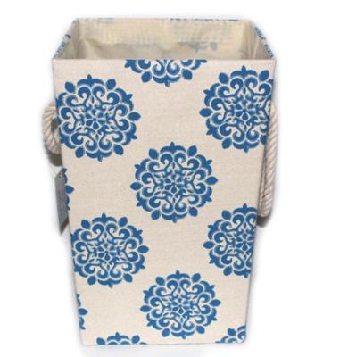 China Recyclable Collapsible Storage Fabric Laundry Basket for sale