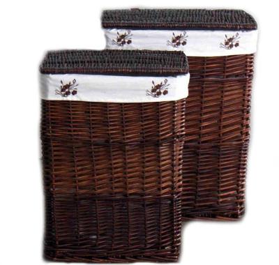 China Eco - Friendly Laundry Storage Basket Large Wicker Hamper for sale