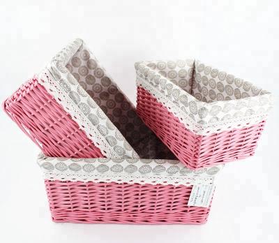 China Europe Factory Manufacturer Cheap Storage Wicker Basket for sale