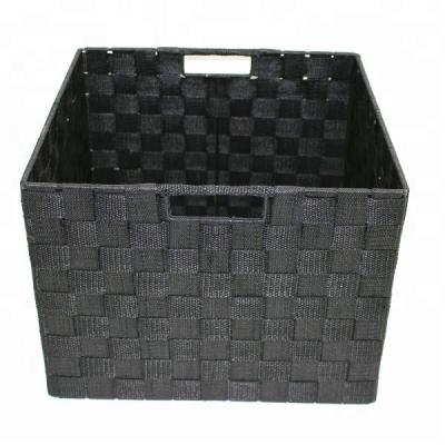 China Cheap Eco - Friendly PP Woven Nylon Storage Baskets for sale