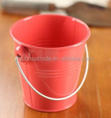 China China hot sale colorful tin pot for decoration and planters for sale