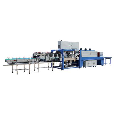 China Beverage Shrink Film Packing Machine Automatic Shrink Wrapping Machine Pe Film Packing Machine for sale