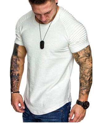 China 2022 QUICK DRY New Arrive Fashion White Cotton Short Sleeves T Shirts For Men for sale