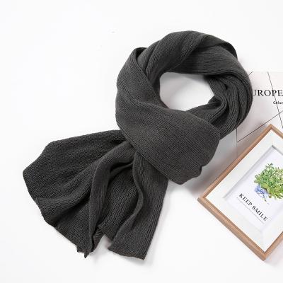 China Custom Wholesale Warm Autumn Winter Imitate Cashmere Manufacturers Men's Long Winter New Korean Scarf for sale