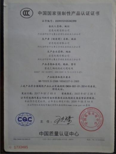 CCC - Hongliang Cable Co., Ltd.