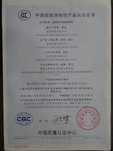 CCC - Hongliang Cable Co., Ltd.