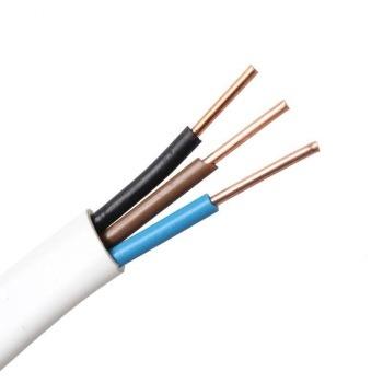 China Overhead PVC Insulated House Wiring Cable Rated Voltage 450 / 750V for sale