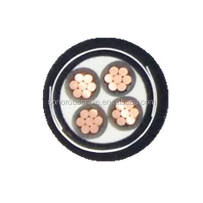 China PVC 16mm aerial cable xlpe supplier China supplier underground copper conductor xlpe insulated steel armored cable for sale