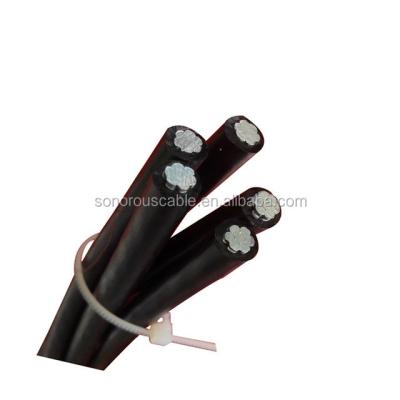 China 2015 Build factory exporting ABC treble cable---Overhead bundled conductor for sale