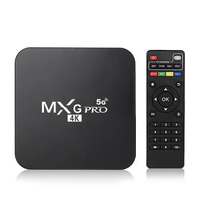 China OEM Custom High Quality MXG PRO 1GB 8GB 2GB 16GB RK3229 5G WIFI Set Top TV Box Android 4K Smart Tvbox Mxg pro 5g TV Box for sale