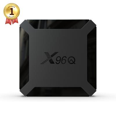 China New Model Custom Hottest Android 10.0 Smart Box X96Q Allwinner H313 X96 8K 4K TV Box for sale