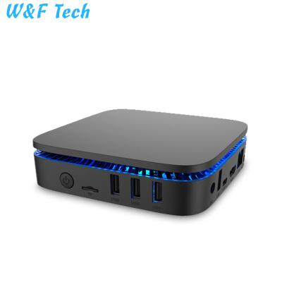 China Newest 4K Support Factory Price Ak1 Mini Pc Intel J3455 Chip Win 10 TV Box for sale