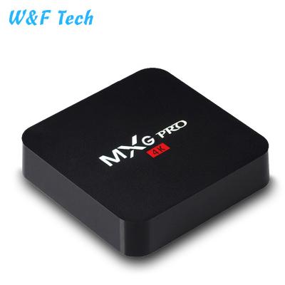 China Wholesale 4k hd TV PRO 1gb+8gb 2gb+16gb support oem android tv box cheap receiver MXG set top box for sale