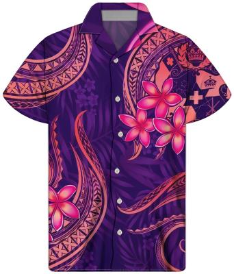 China 2021 new design anti-pilling purple t-shirt plain plus size xxxxxl men's dry fit striped button up shirts kool camisa de hombre for sale