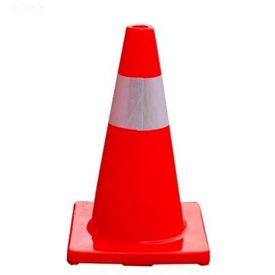 China Flexible Heavy Duty Flexible PVC Traffic Cone for sale