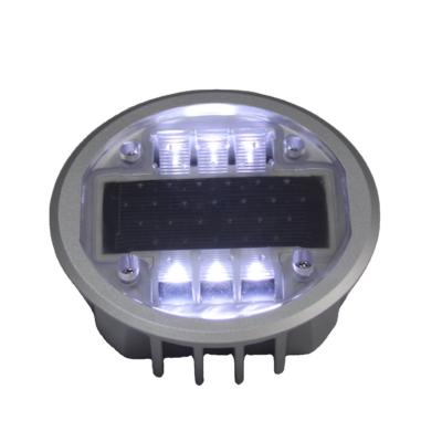 China 30 Ton Aluminum LED Flashing Light Marker Korean Made In Korea Solar Road Studs for sale