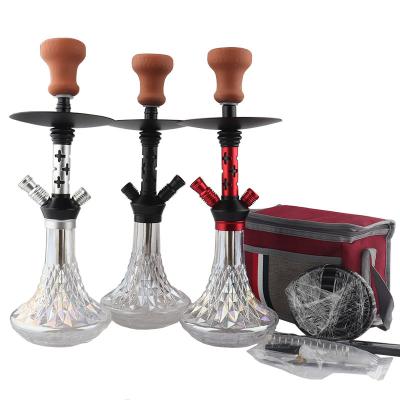 China ALEX Portable Samll Hookah Set Brass Shisha Narguile Russian Chicha Hukkah Russian for sale