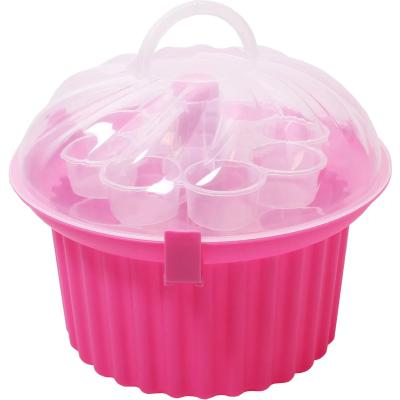 China CUPCAKE CARRIER 12 PITS Viable CAKE HOLDER for sale