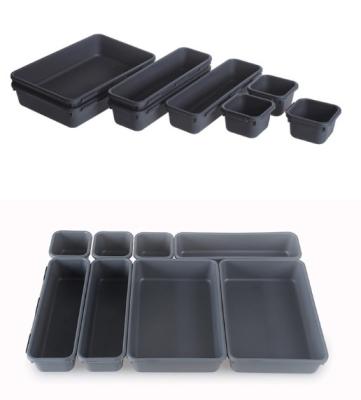 China 8 Pcs Toolbox Chest Desk Drawer Viable Organizer Small Stuff Tray Compartment Storage for sale