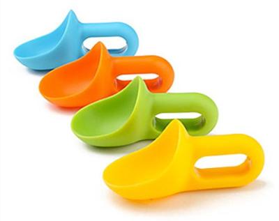 China Super Viable Funny Scooper Ice Cream Spoon In 4 Colors For Kids - 4 Pcs/Set for sale