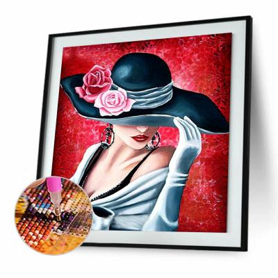 China Wholesale Mordern Custom to Photo 5D DIY Full Drill Diamond Painting Beauty Cross Stitch Mosaic Kit for sale