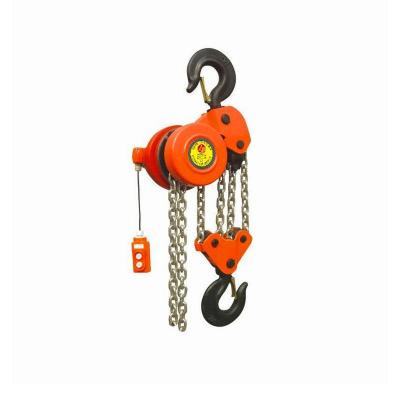 China Construction Hoist Chain Hoist Block With Bag DHP/DHS Electric Chain Hoist Factory Price for sale