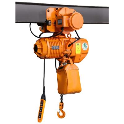 China Heavy lifting electric chain hoist lifting with hooks made in China for sale