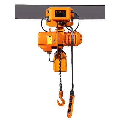 China Heavy lifting electric chain hoist with 3 phase 380v wireless remote control electric motor to 110v single phase low electric chain for sale