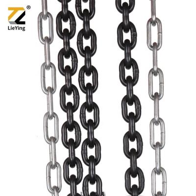 China Chinese Grade 80 Factory Chain Heavy Duty Load Link Chain Alloy Steel Load Lifting Chain for sale