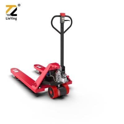 China 1500 Kg Hand Steel Pallet Truck Hand Carry Pallet Trucks Manual Hydraulic Forklift Customized Accept for sale