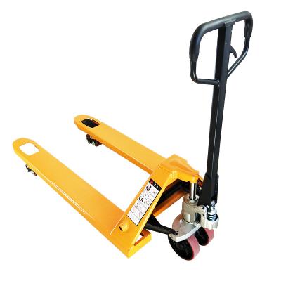 China 1-10 Ton 1-10T Warehouse Cargo Transport Manual Hand Hydraulic Pallet Truck for sale