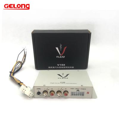 China Hot Selling Cyberpunk Gelong Automotive Electronics 80W 12V Car Audio Converter With Delay Function Active Impedance Converter for sale