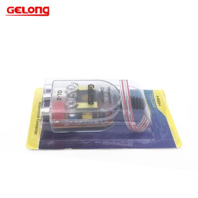 China gelong automotive electronics audio converter high audio to low car audio speaer china manufacturers Gl-02 for sale