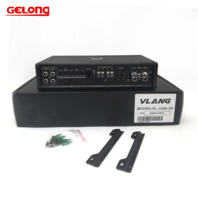 China gelong 1200W High Power Car Amplifier Monoblock Class D For Competition Subwoofer Car Audio Amplifier VL1200.1 33.5*18.5*7 for sale