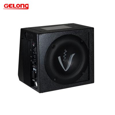 China Gelong factory direct sales 10 inch 10 inch automotive subwoofer Gelong car audio active subwoofer VL849 manufacturers for sale