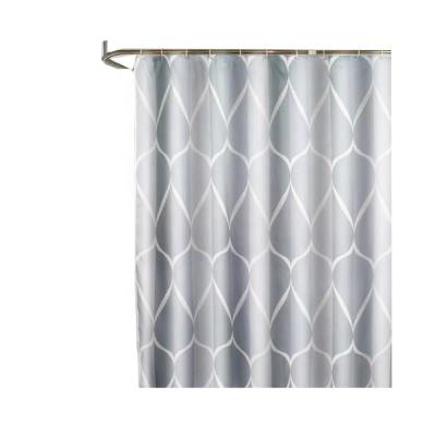 China Sustainable Design Waterproof 3D Custom Bathroom Printing Cheap Shower Curtain For Customzation Color Style Hotel And Home Accessory OEM for sale