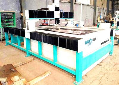 China 3 axis 4000 * 2000 mm Water Cutter Laminated Glass Mosaic Water jet Cutting Machine water jet cutter for sale