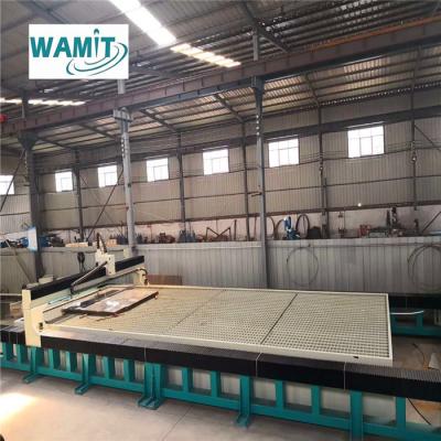 China 4000*10000mm Lijst 3 AScnc de Versterkerpomp van Waterjet cutter with 420Mpa Te koop