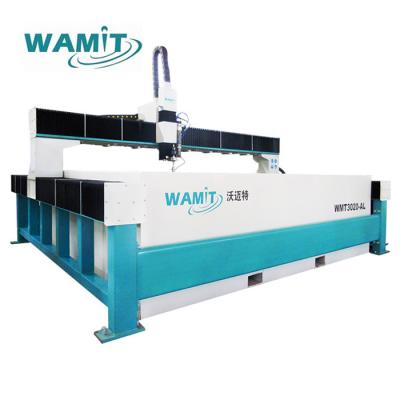 China Wasser-Jet Tile Cutting Machine Withs 20HP 15KW WAMIT 3*2m Servodirektantrieb-Pumpe zu verkaufen