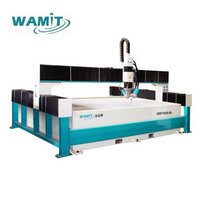 Китай WMT300 3020-DL 3000*2000 мм Cnc режущая машина 415V 440V 5-осевая резачка с водяным струем продается