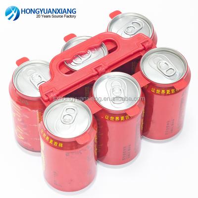 China Hot Selling Refillable 6 Package Box Holder PP Plastic Material Drink Can Beer And Drinks Carrier Cheap Price for sale