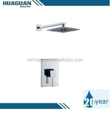 China Metered Faucets Bath Shower Set Hot And Cold Mixer Tap To Hide Shower Set Rainfall , Waterfall for sale