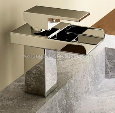 China Metered Faucets Top Sales Newest High Quality Single Handle Waterfall Basin Faucet for sale