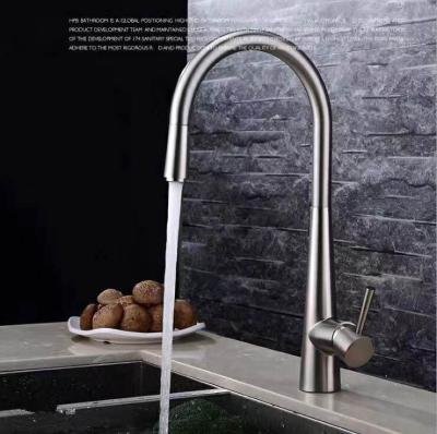 China Thermostatic Faucets Single Handle Kitchen Faucet Brush Kitchen Faucet for sale