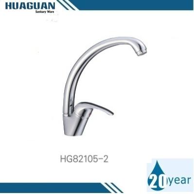 China New Designed Thermostatic Faucets Free Sample Curved Artistic Kitchen Faucet for sale