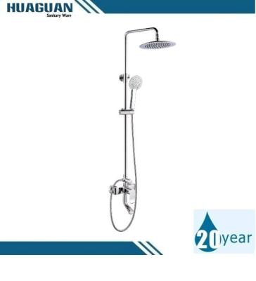 China Thermostatic Bath Faucets Hot Sale Luxurious Wall Mounted Rain Shower Set for sale