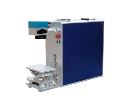 China Marking 30W Raycus Deep Customizable Fiber Laser Marking Engraving Machine On Metal for sale