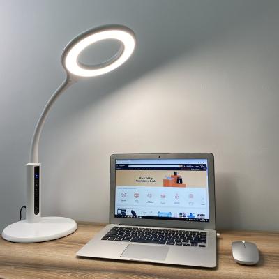 China Modern Desk LED Desk Lamp With USB 4 Color Temperature Mode for sale