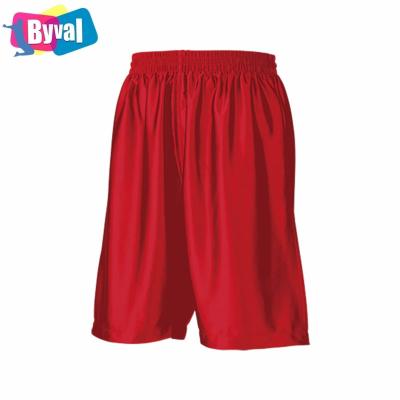 China Anti-Wrinkle Byval Fashion Wholesale Mens Summer Solid Color Elastic Waist Shorts Casual Basketball Shorts With Pocket for sale