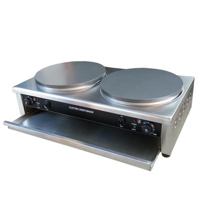 China Hotels automatic soufflé crepe machine crepe maker pancake machine for sale